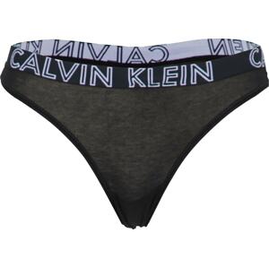 Calvin Klein Underwear Tanga 'THONG' černá