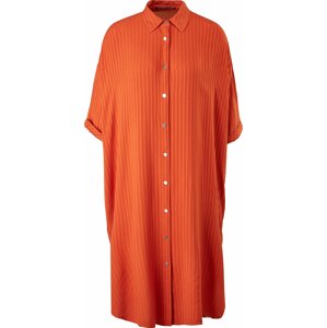 QS by s.Oliver Košilové šaty oranžová / tmavě oranžová
