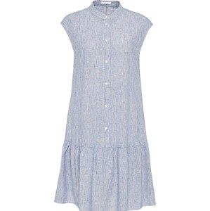 OPUS Košilové šaty 'Wilose' modrá / bílá