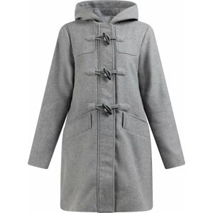 DreiMaster Klassik Zimní kabát šedý melír