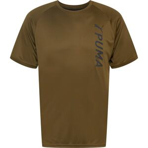 PUMA Funkční tričko námořnická modř / olivová