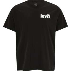 Levi's® Big & Tall Tričko černá / bílá