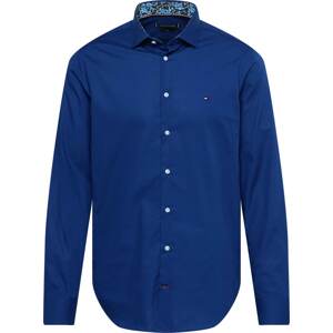 Tommy Hilfiger Tailored Košile námořnická modř / tmavě modrá / červená / bílá