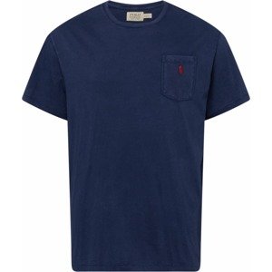 Polo Ralph Lauren Big & Tall Tričko námořnická modř / červená