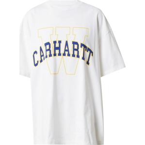 Carhartt WIP Tričko 'Grand' modrá / žlutá / bílá