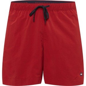 Tommy Hilfiger Underwear Plavecké šortky tmavě modrá / červená / bílá