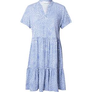 VILA Košilové šaty 'MOROSE' modrá / bílá