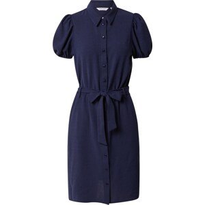 NAF NAF Košilové šaty 'KLINEN' námořnická modř