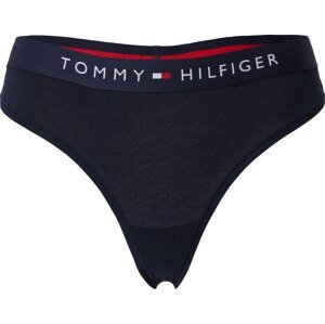 Tommy Hilfiger Underwear Tanga noční modrá / červená / bílá