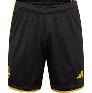 ADIDAS PERFORMANCE Sportovní kalhoty 'Juventus Turin' tmavě žlutá / černá