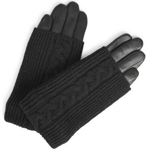 MARKBERG Prstové rukavice černá