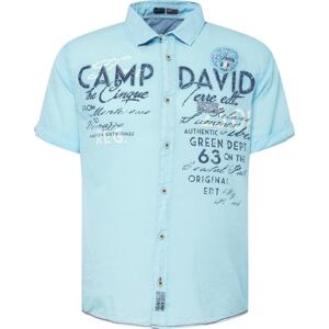 CAMP DAVID Košile námořnická modř / světlemodrá / bílá