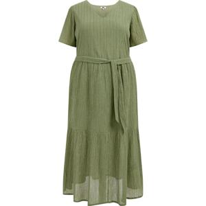 WE Fashion Šaty olivová