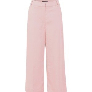 TAIFUN Kalhoty s puky růžová