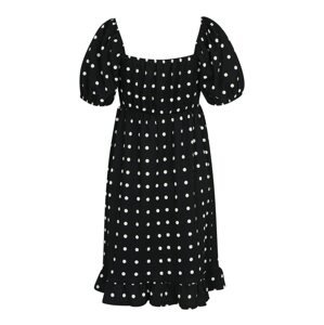 Dorothy Perkins Maternity Šaty černá / bílá