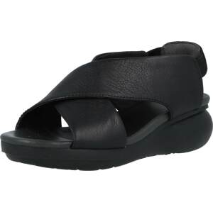Páskové sandály Camper černá