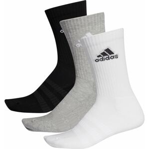 ADIDAS SPORTSWEAR Sportovní ponožky 'Crew' šedá / černá / bílá