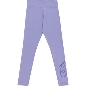 Nike Sportswear Legíny námořnická modř / fialová