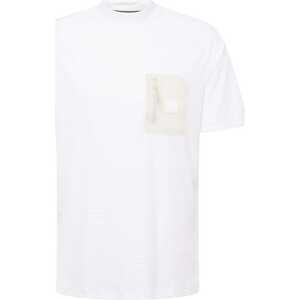 ADIDAS GOLF Funkční tričko béžová / bílá