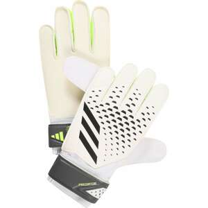 ADIDAS PERFORMANCE Sportovní rukavice svítivě zelená / černá / bílá