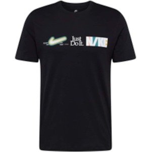 Nike Sportswear Tričko petrolejová / starorůžová / černá / bílá