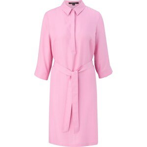 COMMA Košilové šaty světle růžová