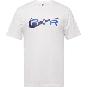 Nike Sportswear Tričko modrá / marine modrá / bílá