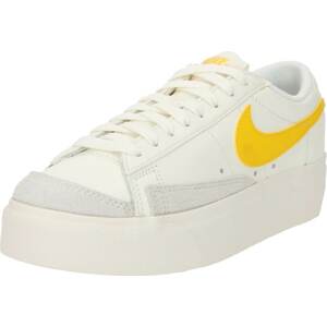 Nike Sportswear Tenisky krémová / žlutá / šedá