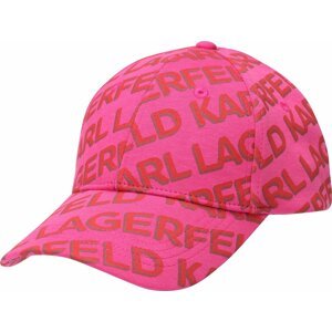 Karl Lagerfeld Čepice šedá / pink / červená