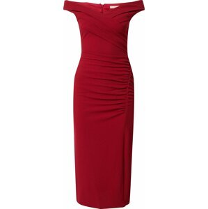 Skirt & Stiletto Společenské šaty vínově červená