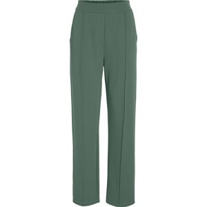 VILA Kalhoty s puky 'CLUA' zelená