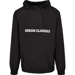 Přechodná bunda 'Commuter' Urban Classics černá / bílá