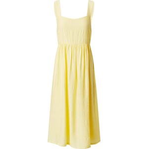 Letní šaty 'Isla' modström světle žlutá