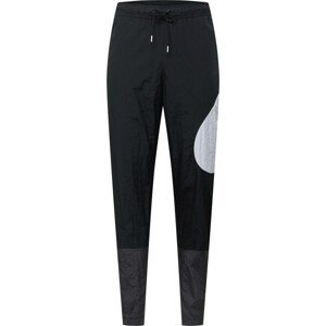 Kalhoty Nike Sportswear tmavě šedá / černá / bílá