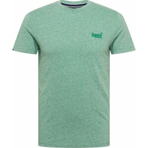 Tričko Superdry námořnická modř / zelená