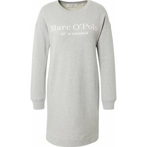 Šaty Marc O'Polo šedý melír / bílá