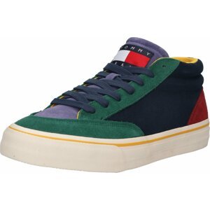Tenisky Tommy Jeans noční modrá / zelená / tmavě červená