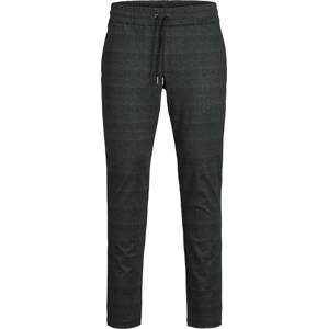 Kalhoty 'Will' Jack & Jones Plus tmavě šedá / černá