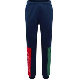 Kalhoty Lacoste námořnická modř / zelená / červená / bílá