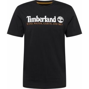 Tričko 'Front' Timberland tmavě oranžová / černá / bílá