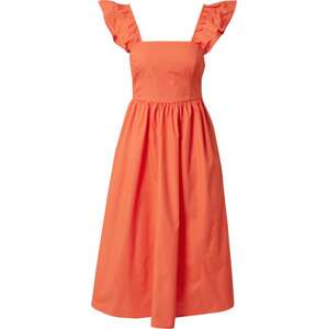 Šaty Compania Fantastica tmavě oranžová