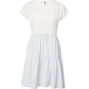 Letní šaty 'GABRIELLA' JDY pastelová modrá / bílá