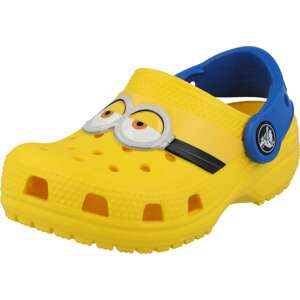 Otevřená obuv 'Minions' Crocs modrá / žlutá / šedá / bílá