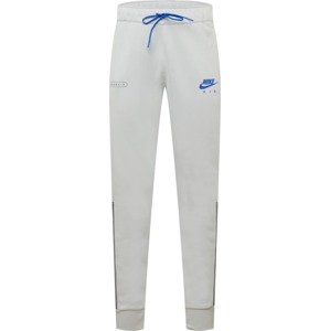 Kalhoty 'AIR' Nike Sportswear modrá / světle šedá / tmavě šedá