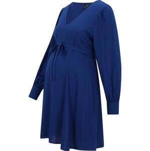 Šaty Vero Moda Maternity modrá