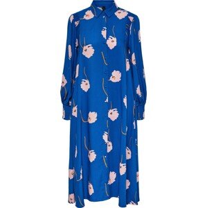 Košilové šaty 'Orchido' Y.A.S modrá / oranžová / růžová