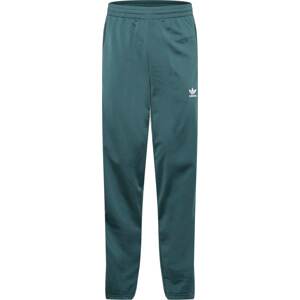 Kalhoty 'Firebird' adidas Originals smaragdová / bílá