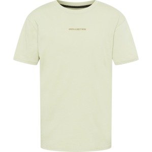 Tričko 'BLUEDE' Hollister pastelově zelená