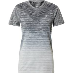 Funkční tričko ASICS světle šedá / šedý melír