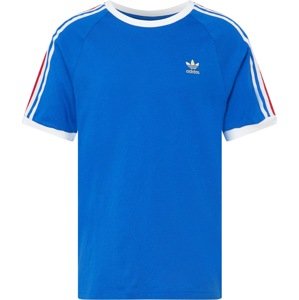 Tričko '3-Stripes' adidas Originals modrá / červená / bílá